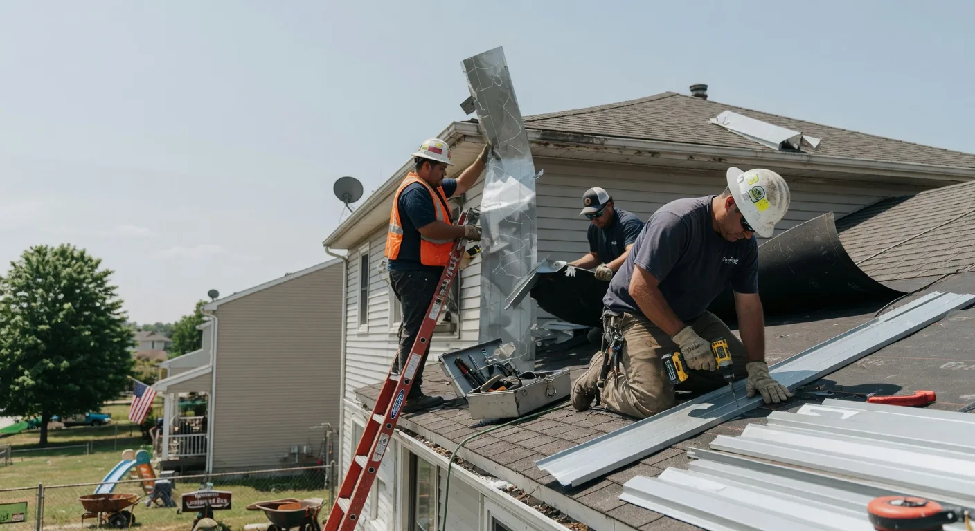 Metal Roof Repair in Blairstown, IA